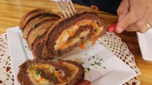 Ground Beef Roulade